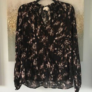 🇺🇸 Cloth & Stone Floral Blouse (NWT)